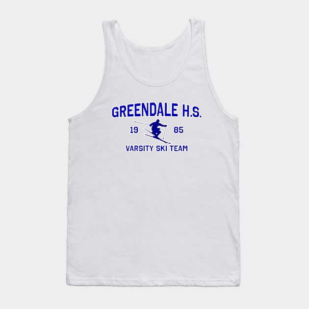 Greendale High School Tank Top by Vandalay Industries